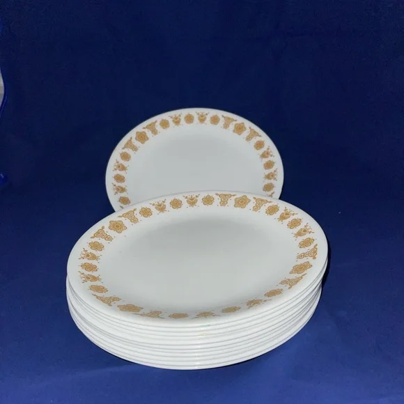 Corelle Brown Butterfly Pattern